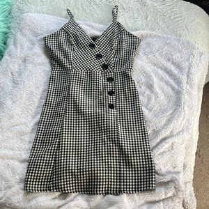 black & white dress size s